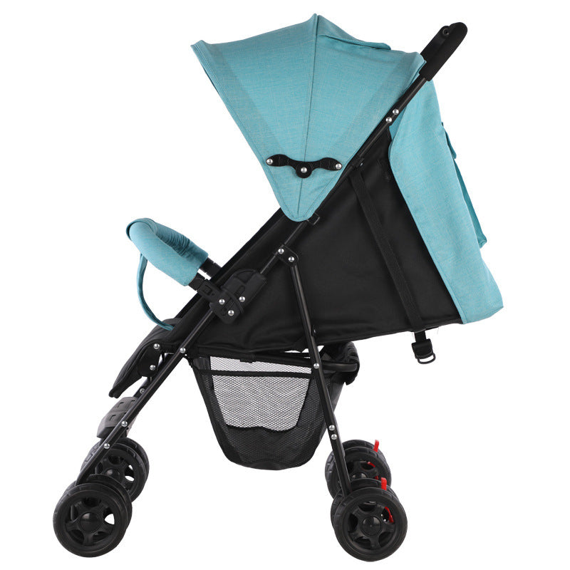 Wide & Long Lightweight Baby Stroller