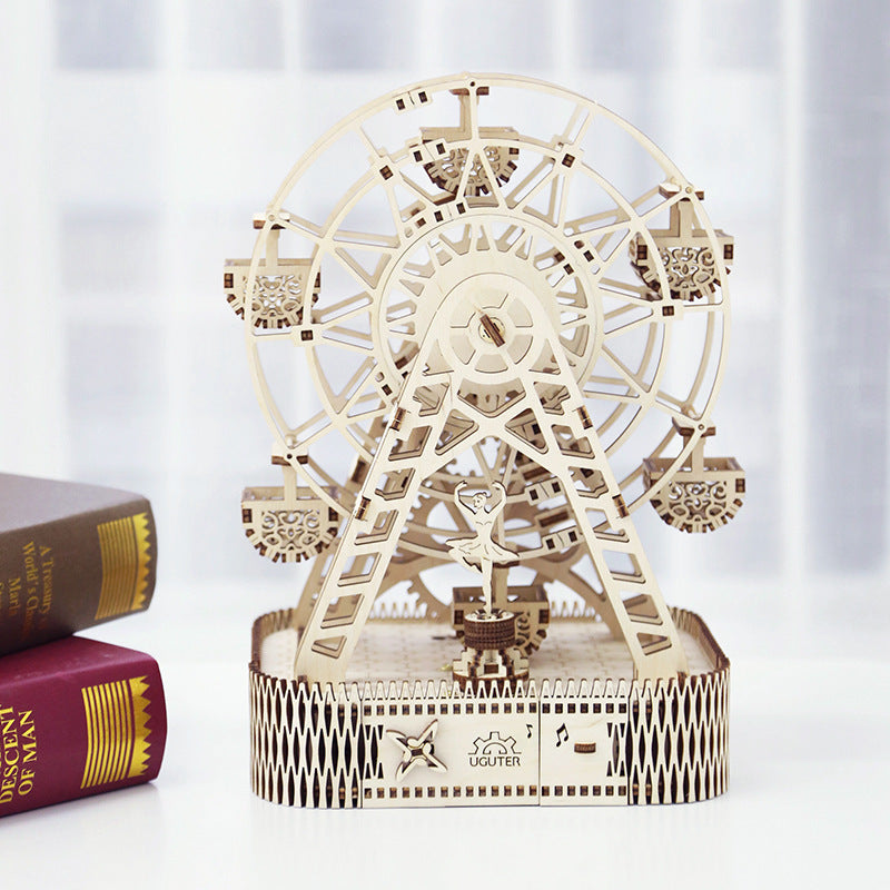 Wooden Mechanical Music Box