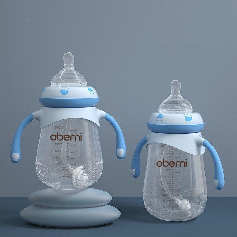 Wide-Neck Anti-Colic Baby Bottle (Anti-Fall)
