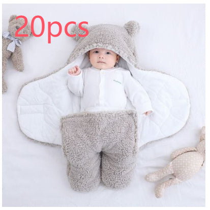Cozy Baby Sleeping Wrap – Teddy Bear Design