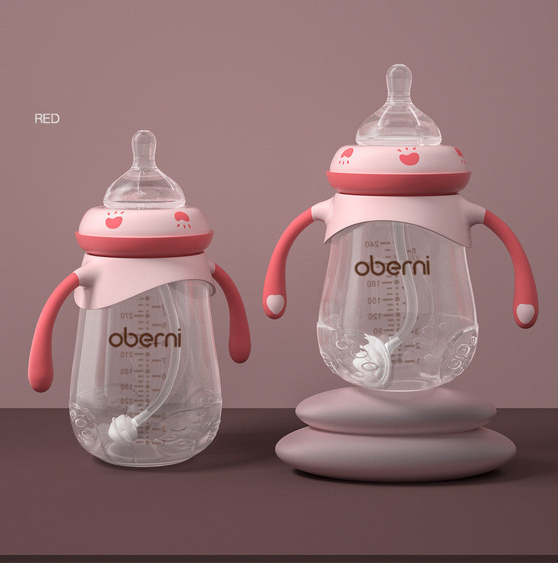 Wide-Neck Anti-Colic Baby Bottle (Anti-Fall)