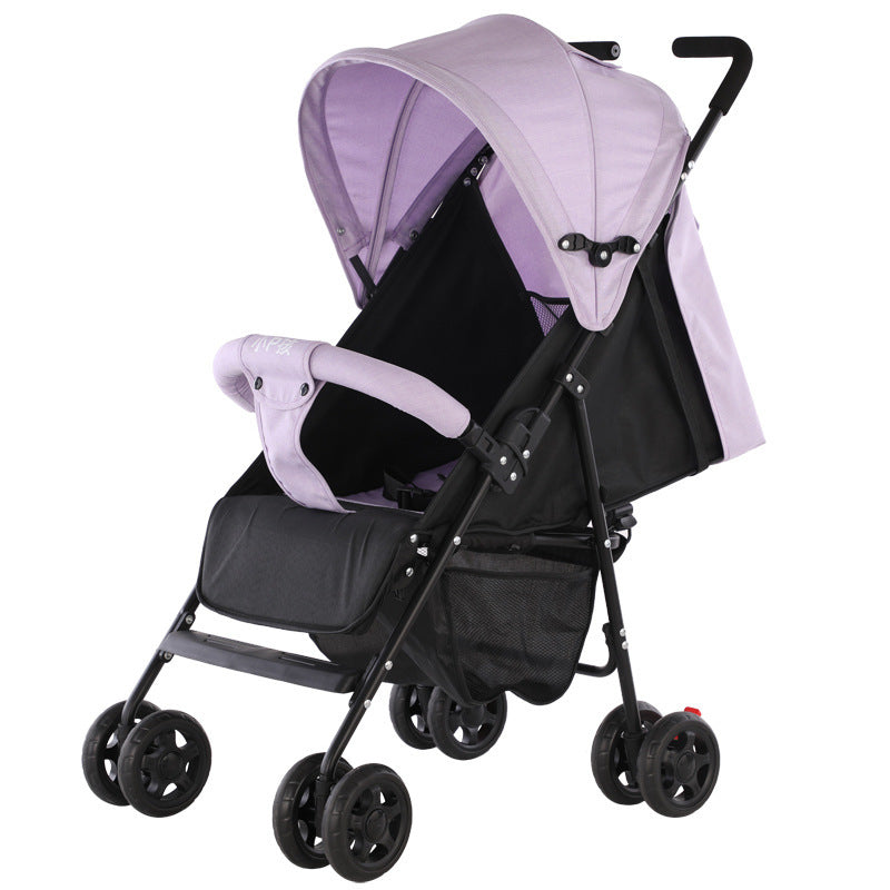 Wide & Long Lightweight Baby Stroller