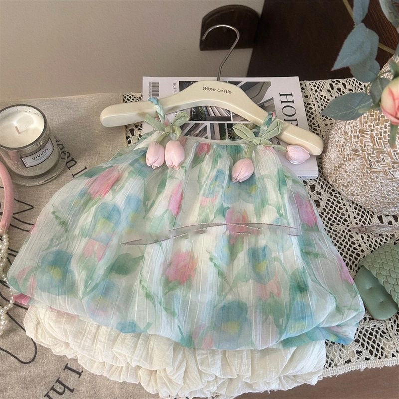 Fairy Blossom 2-Piece Baby Girl Summer Set