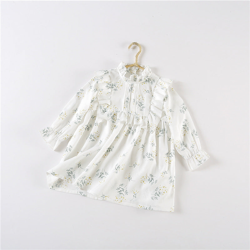 Bloom Ruffle Puff Sleeve Baby Girl Dress