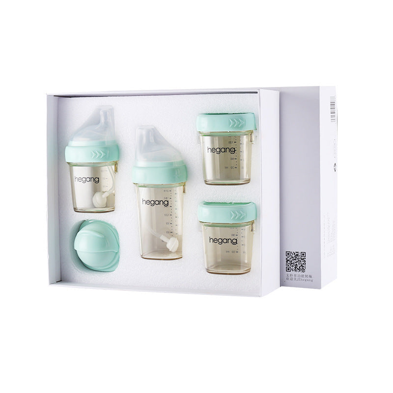 Newborn Multi-Color Bottle Set (6 pcs)