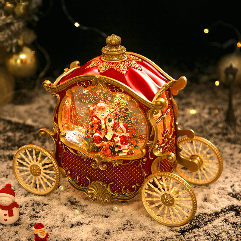 Crystal Ball Music Box – Old Man Carriage