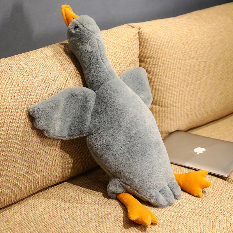 Big White Goose Plush Doll