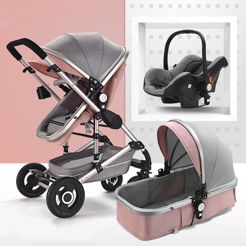 SkyFold Baby Stroller – Lightweight & Reclining