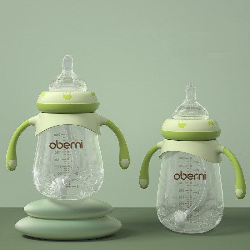 Wide-Neck Anti-Colic Baby Bottle (Anti-Fall)