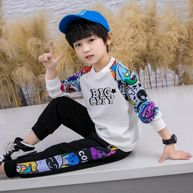 Boy's autumn suit
