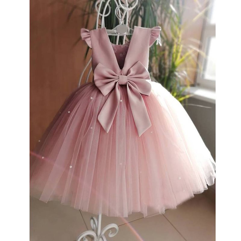European And American Birthday Flower Girl Princess Dress