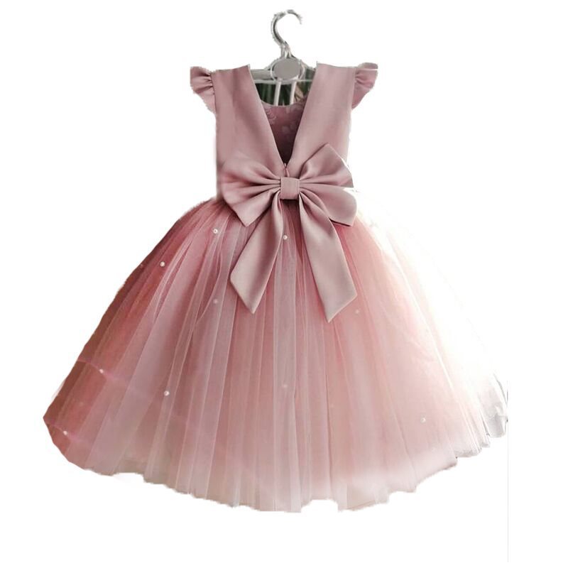 European And American Birthday Flower Girl Princess Dress