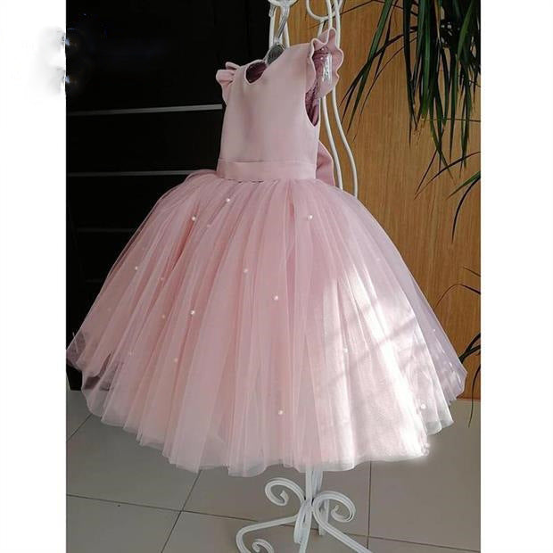 European And American Birthday Flower Girl Princess Dress