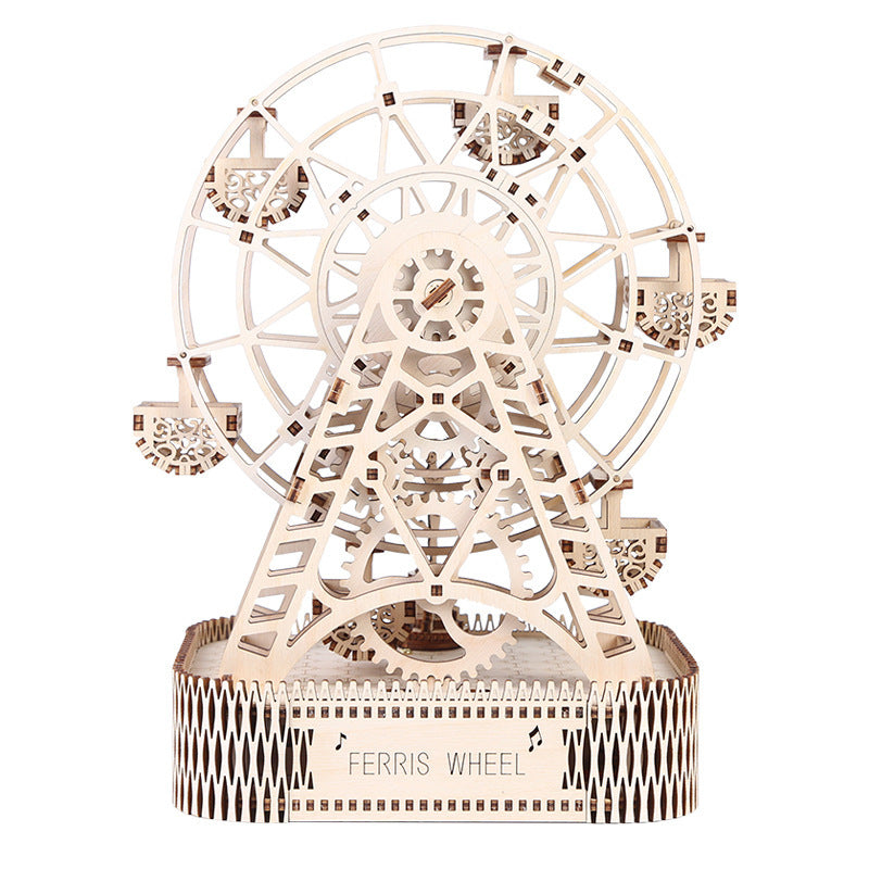 Wooden Mechanical Music Box