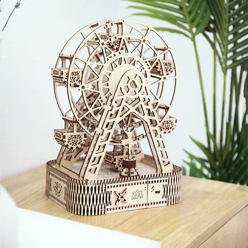 Wooden Mechanical Music Box