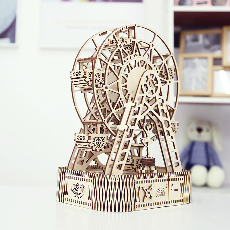 Wooden Mechanical Music Box