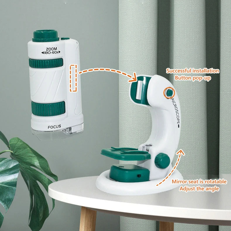 Pocket Microscope Science Kit