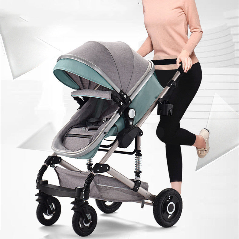 SkyFold Baby Stroller – Lightweight & Reclining