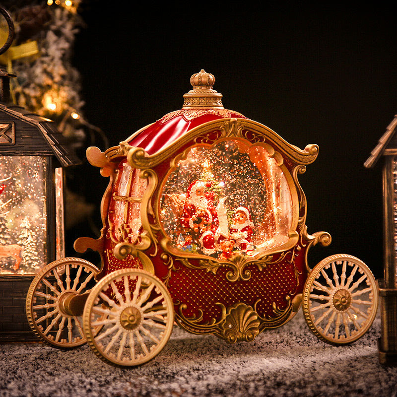 Crystal Ball Music Box – Old Man Carriage