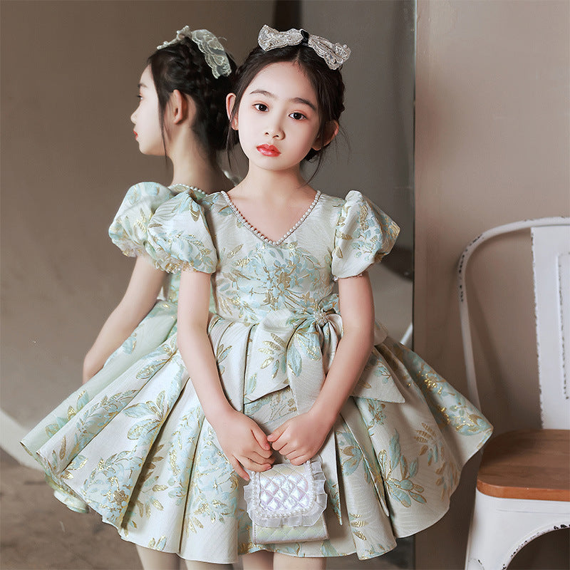 Baby Girls' Birthday Fluffy Gauze Princess Dress