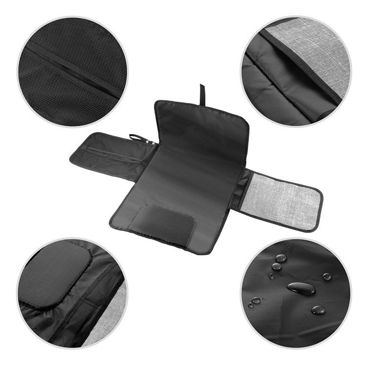Foldable Diaper Changing Mat + Storage Bag
