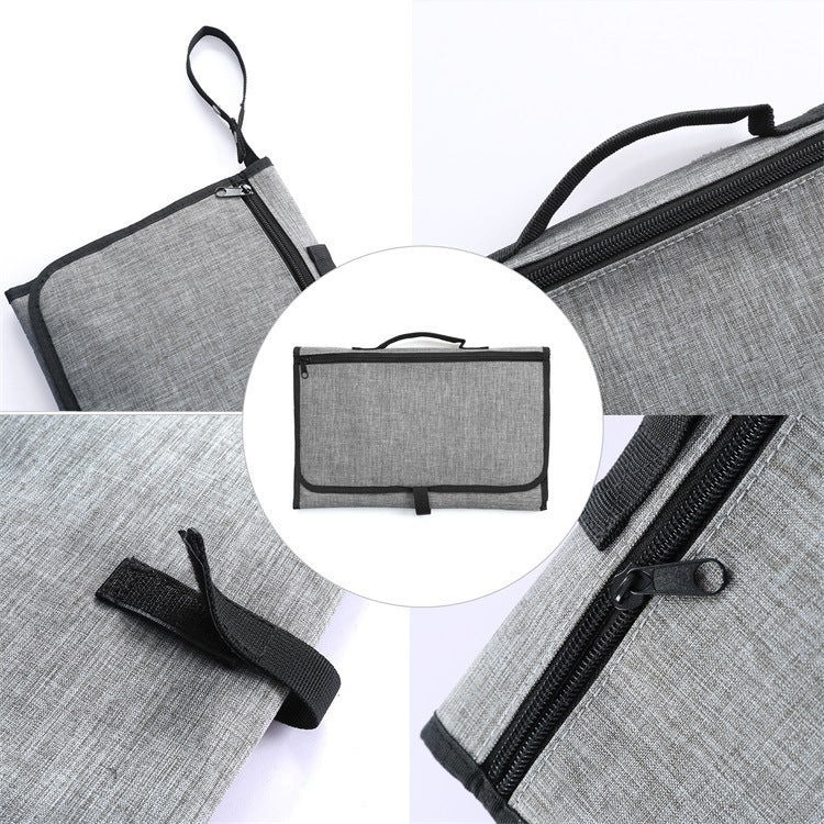 Foldable Diaper Changing Mat + Storage Bag