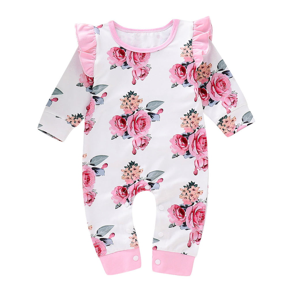 Baby print jumpsuit
