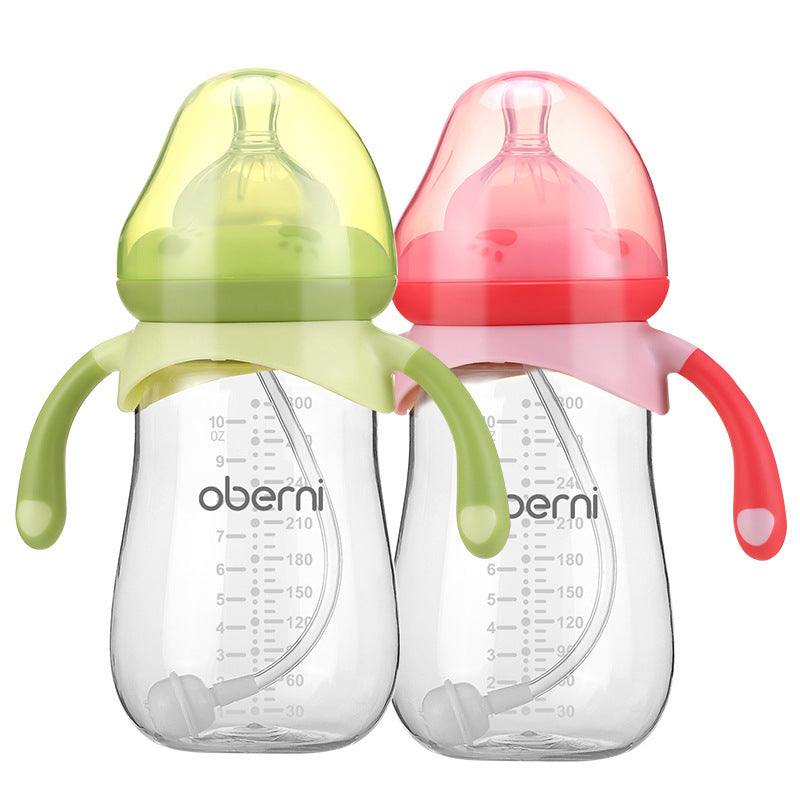 Wide-Neck Anti-Colic Baby Bottle (Anti-Fall)