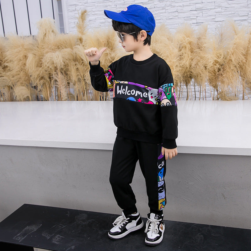 Boy's autumn suit