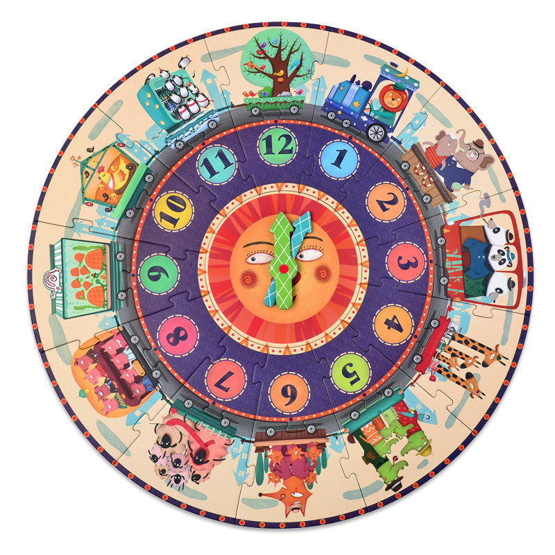 Milu Paper Digital Clock Toy