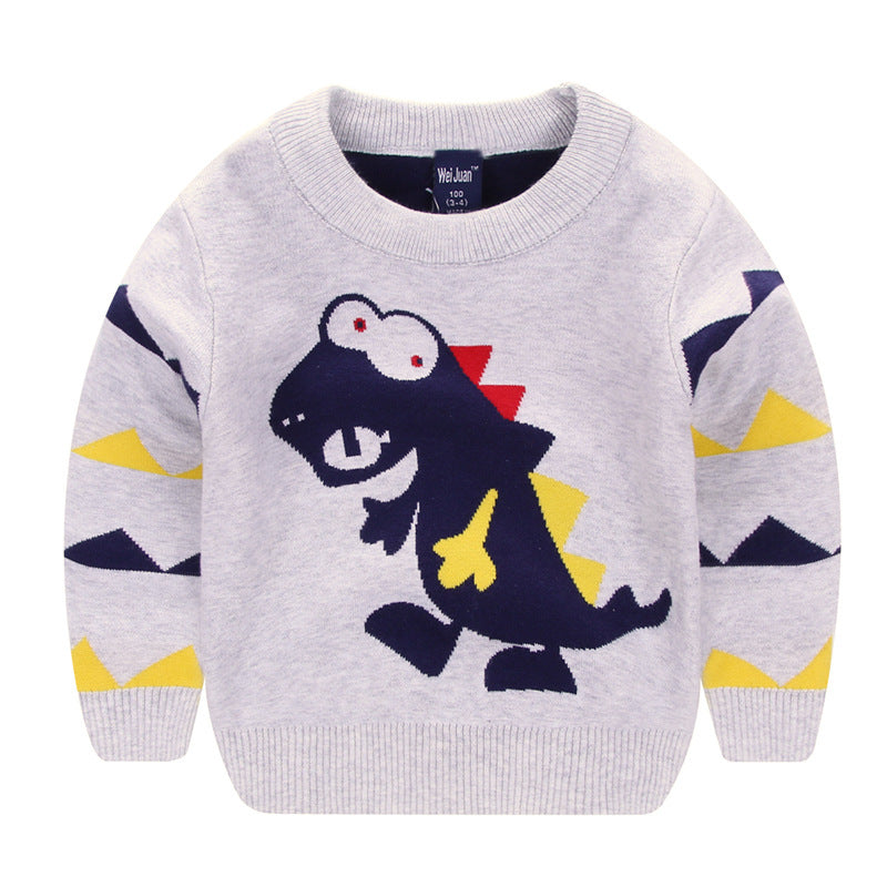 Giraffe Knit Sweater – Fun Cartoon Style