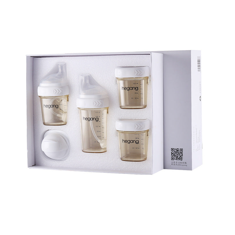 Newborn Multi-Color Bottle Set (6 pcs)