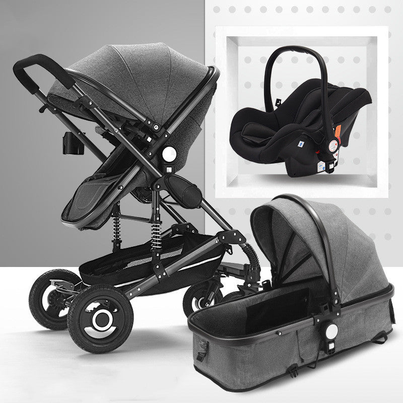 SkyFold Baby Stroller – Lightweight & Reclining