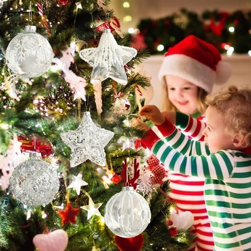 Transparent Christmas Hanging Ball