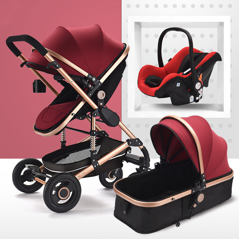 SkyFold Baby Stroller – Lightweight & Reclining