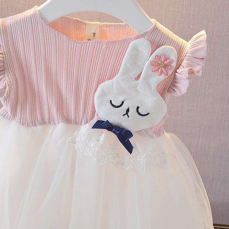 Bunny Dreams Baby Girl Tulle Dress