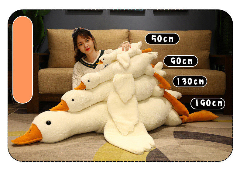Big White Goose Plush Doll