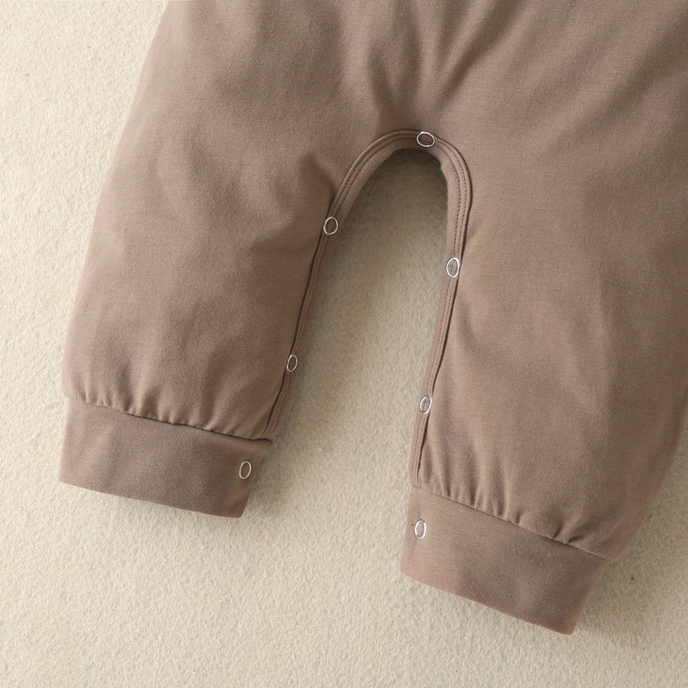 Newborn Cotton Long-sleeved One-piece Romper