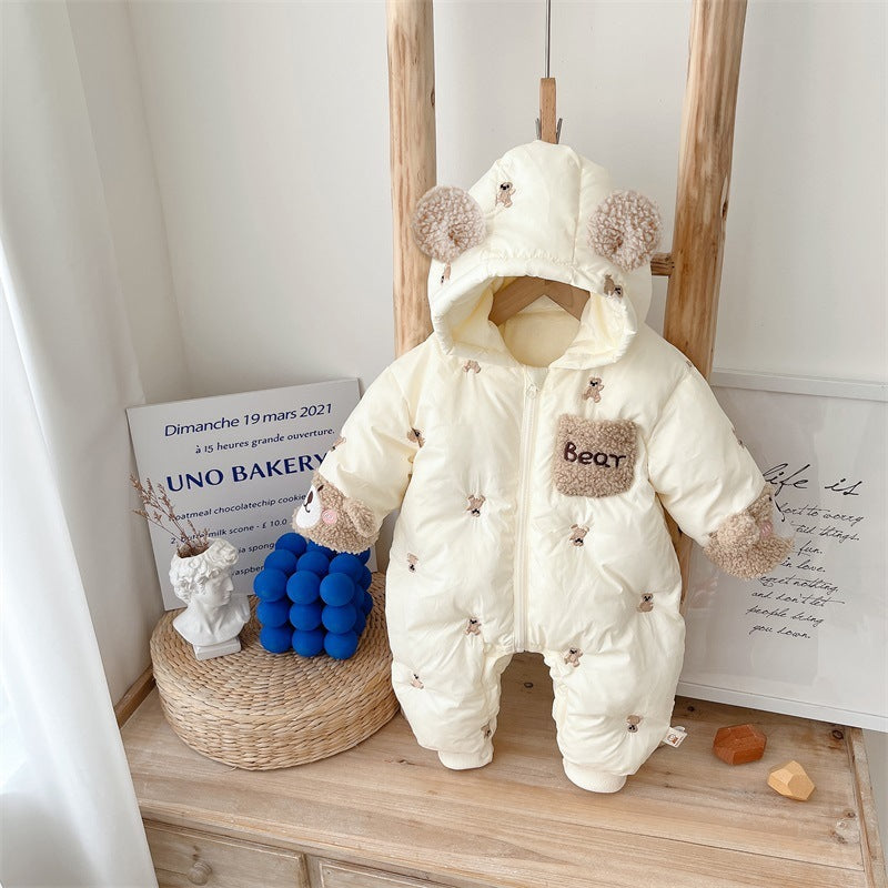 Velvet Snow Cub Suit