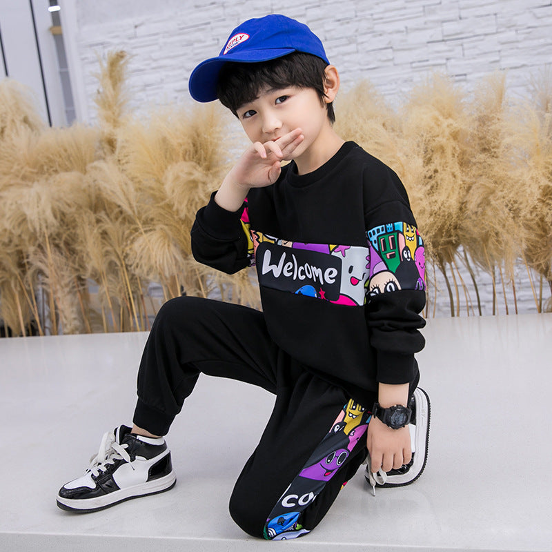 Boy's autumn suit