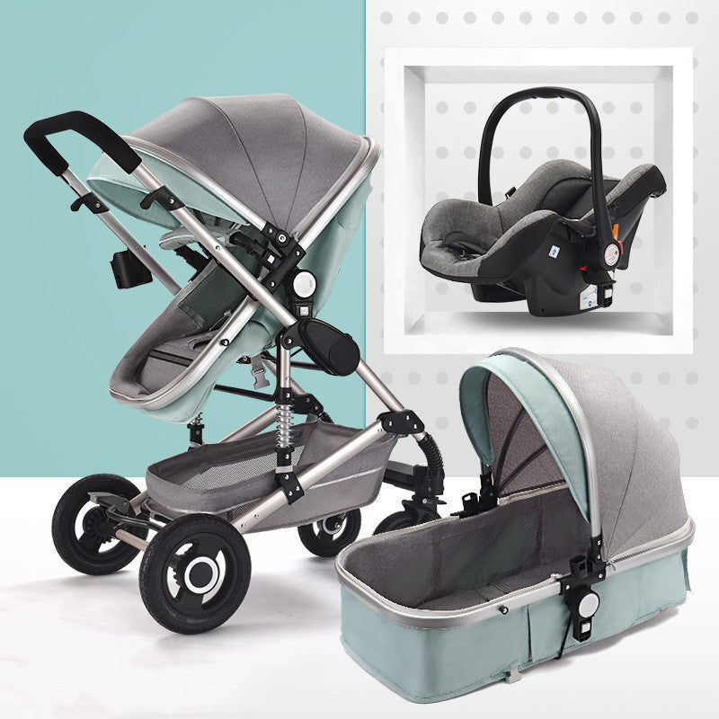 SkyFold Baby Stroller – Lightweight & Reclining