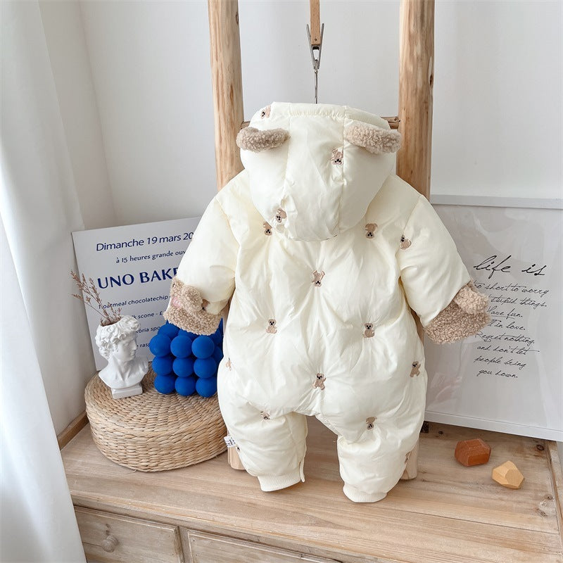 Velvet Snow Cub Suit