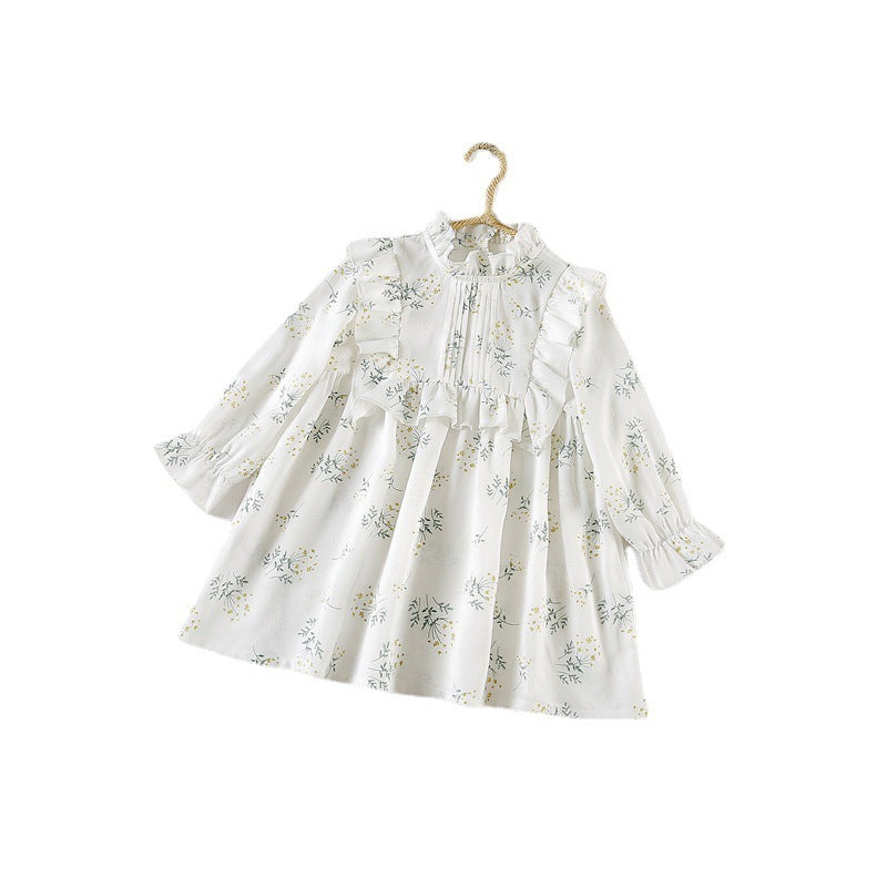 Bloom Ruffle Puff Sleeve Baby Girl Dress