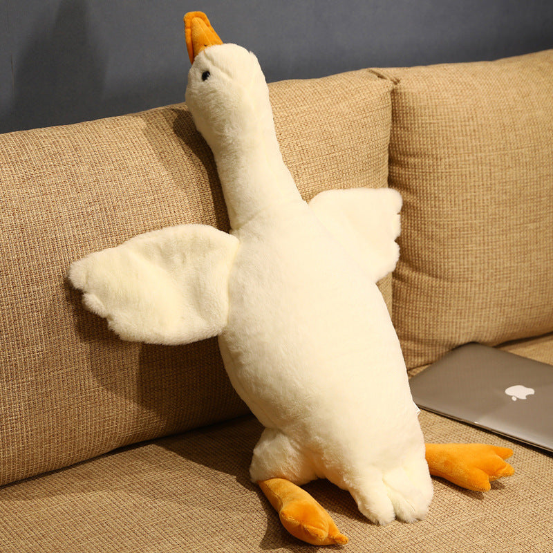Big White Goose Plush Doll