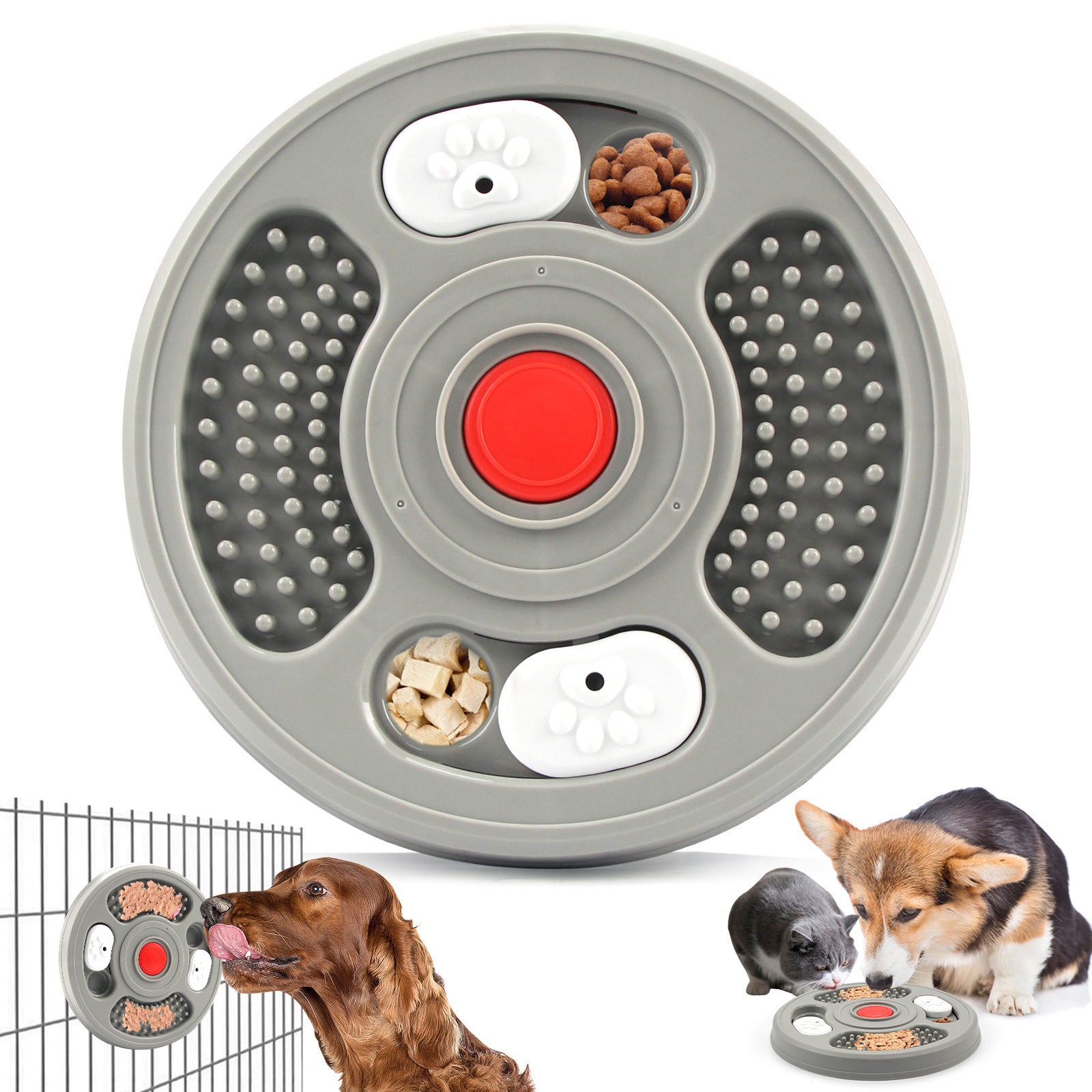 Dog Toy Licking Plate