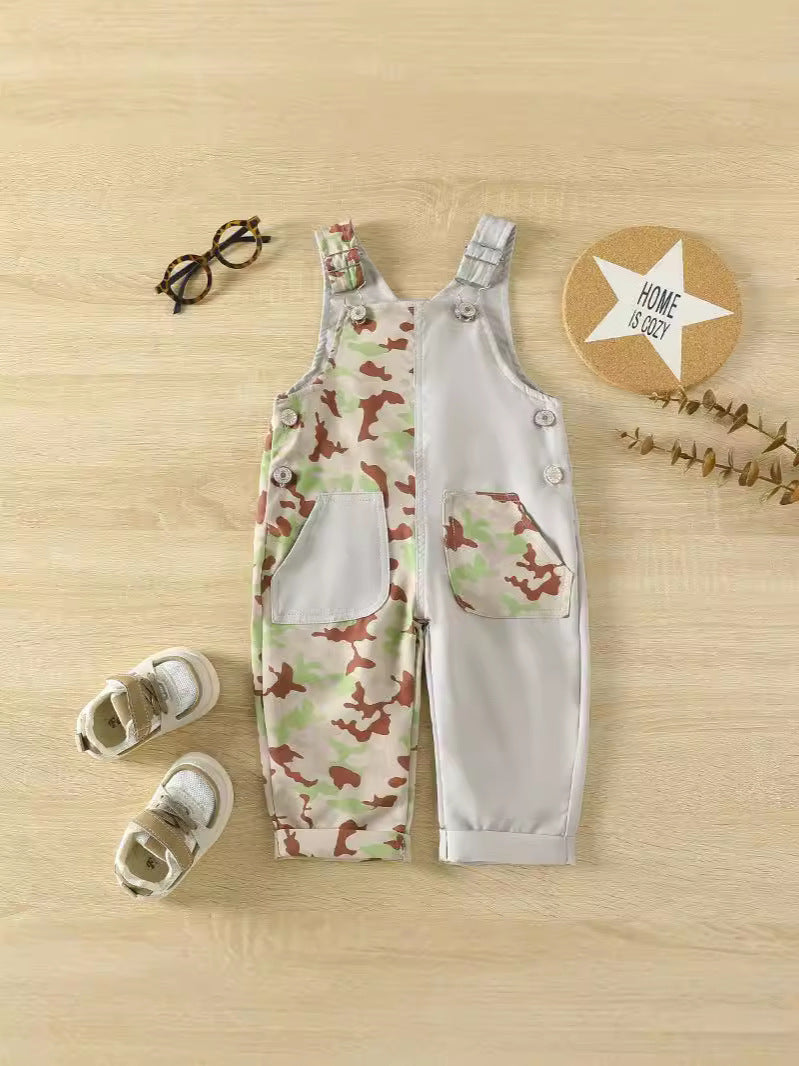 Unisex Baby Cotton Sleeveless Romper - Multiple Colors