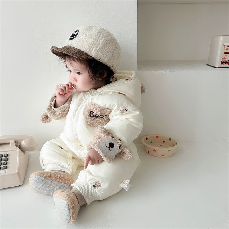 Velvet Snow Cub Suit