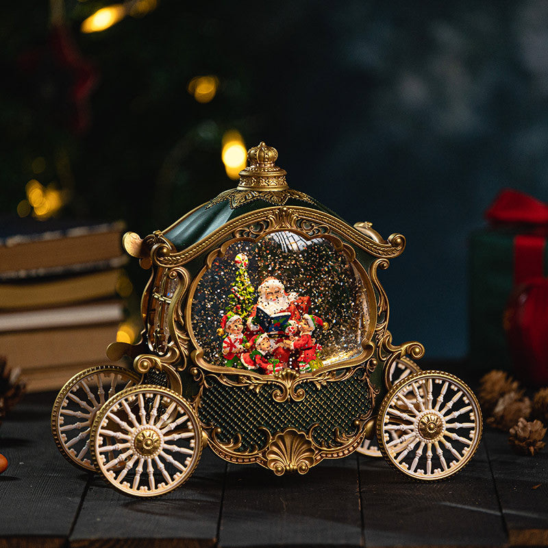 Crystal Ball Music Box – Old Man Carriage