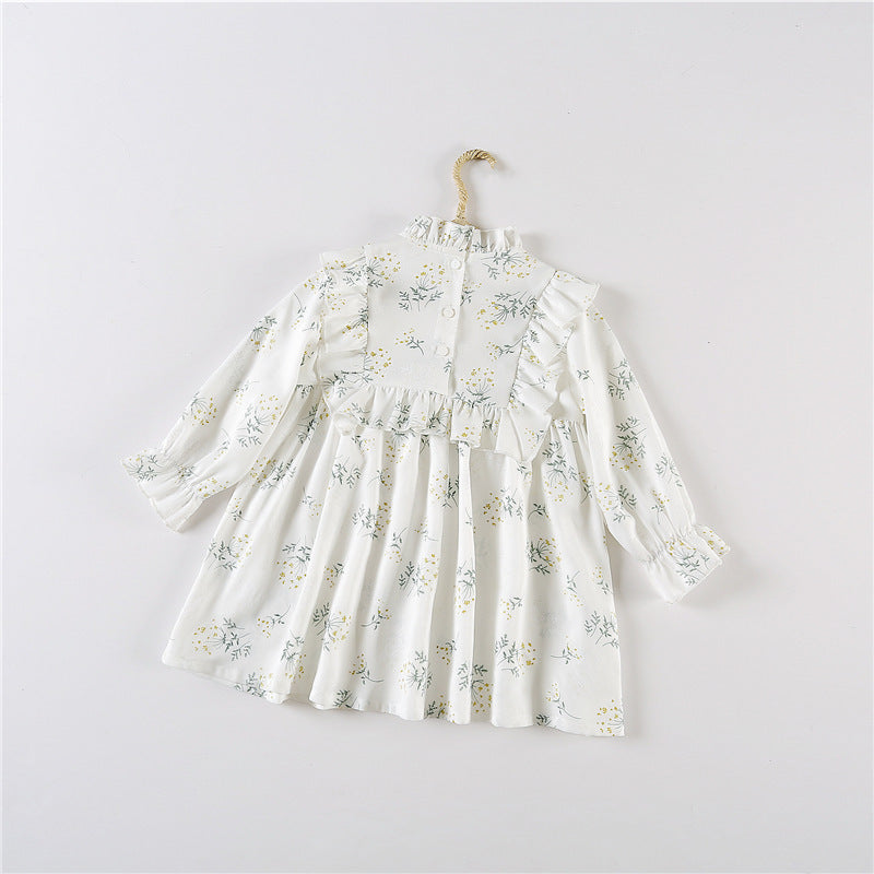Bloom Ruffle Puff Sleeve Baby Girl Dress