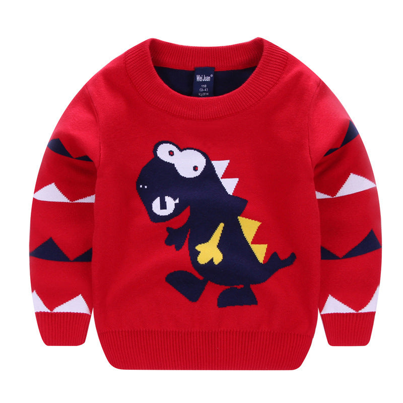 Giraffe Knit Sweater – Fun Cartoon Style